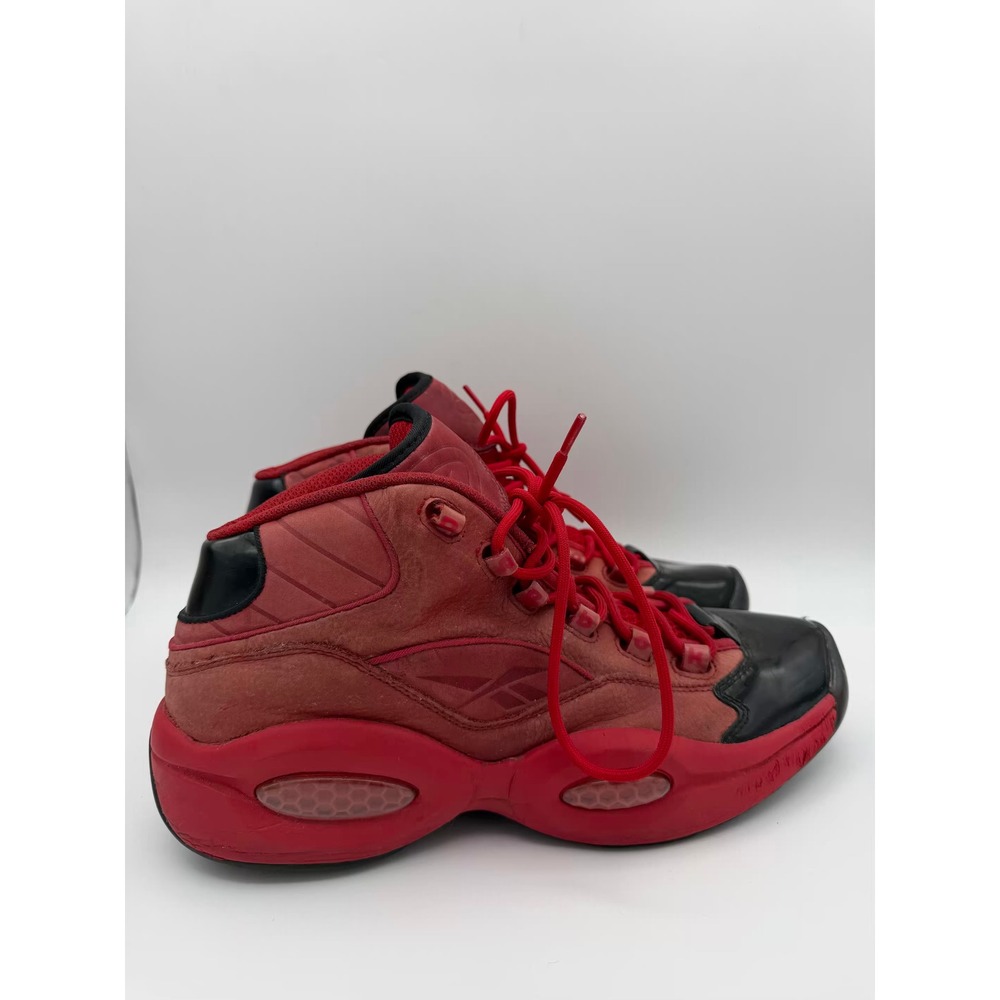 Reebok Question Mid Red Black‎ Allen Iverson Basketball Shoes FW5304 Mens 12